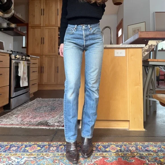 vintage 501xx Levis 501 USA made fit like 25 - Picture 1 of 10